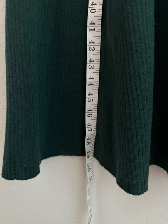 MAJE Bottle Green Knit Midi Sweater Dress 34/XS - Picture 7 of 15